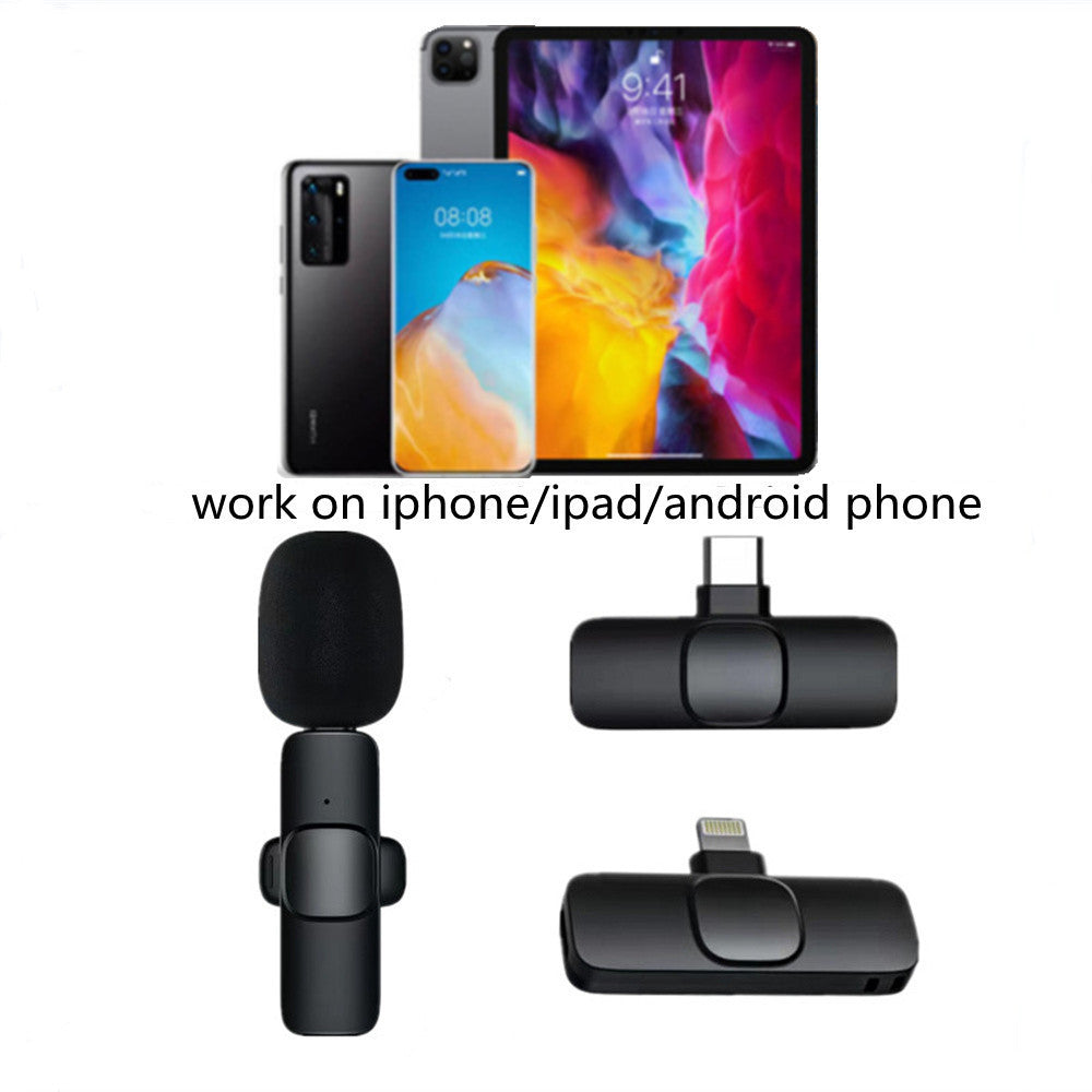 Wireless Lavalier Microphone - For IPhone & Android