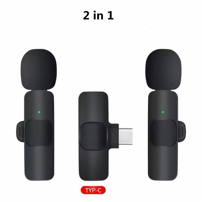 Wireless Lavalier Microphone - For IPhone & Android