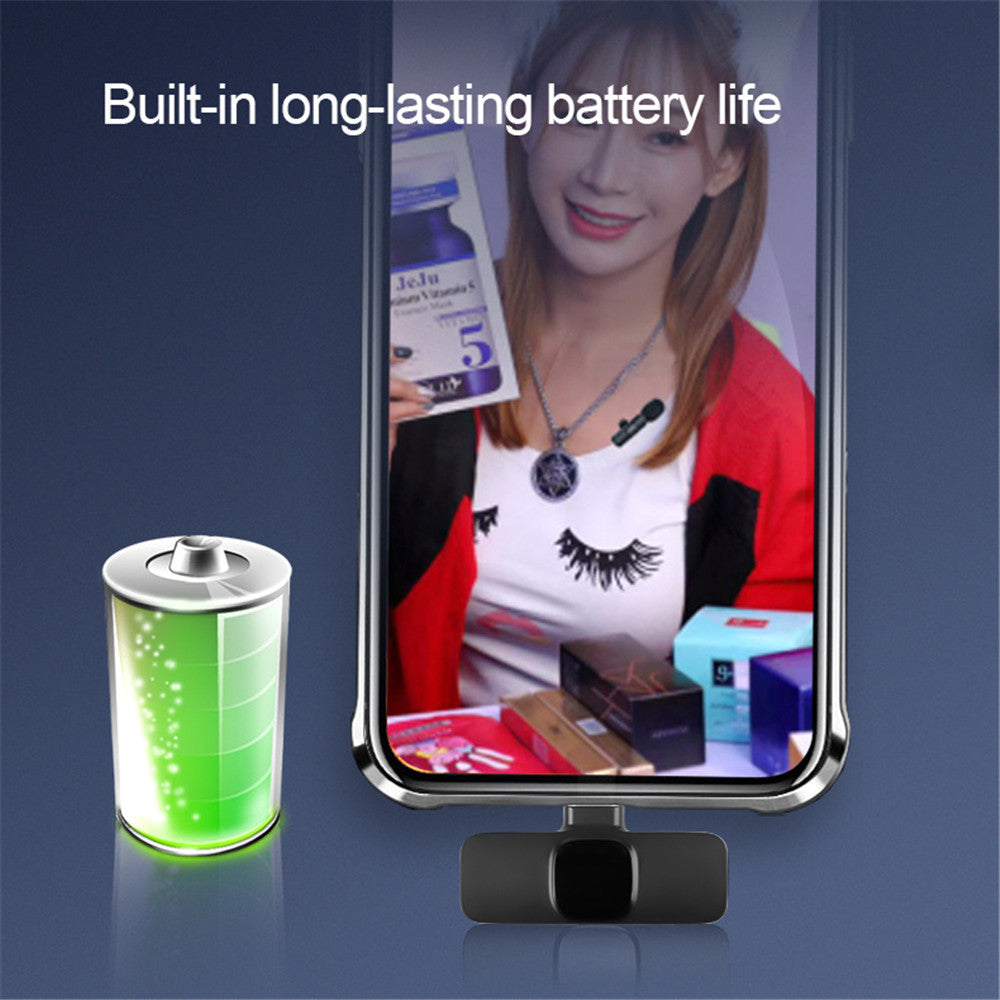 Wireless Lavalier Microphone - For IPhone & Android