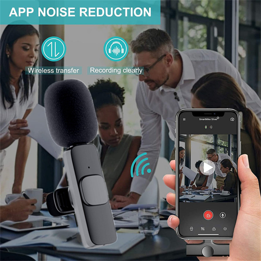 Wireless Lavalier Microphone - For IPhone & Android