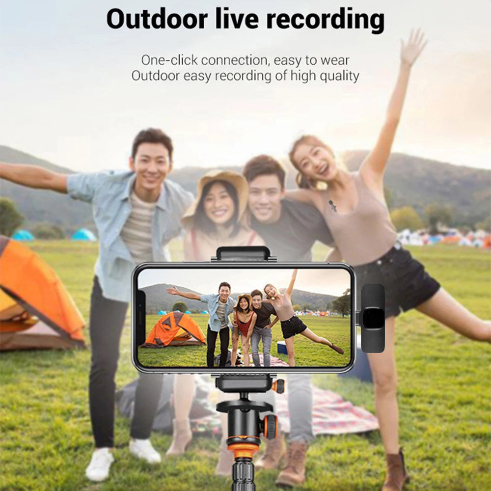 Wireless Lavalier Microphone - For IPhone & Android