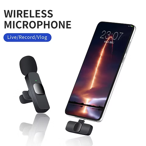 Wireless Lavalier Microphone - For IPhone & Android